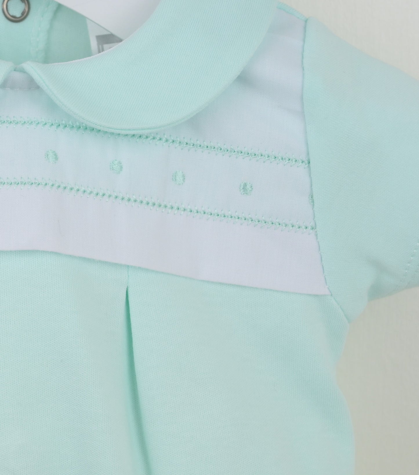 Pex Mint Dot Romper