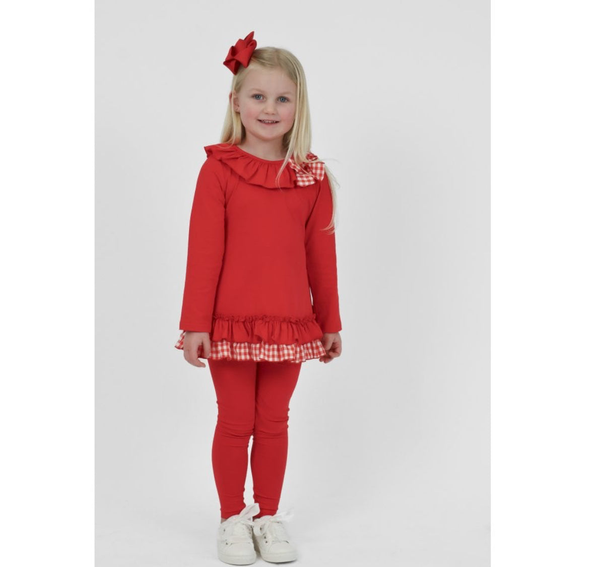 Harris Kids Clara Red Legging Set