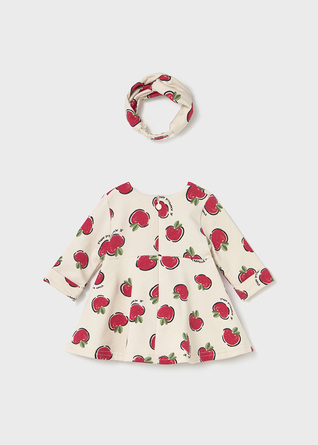 Mayoral Apple Dress Set