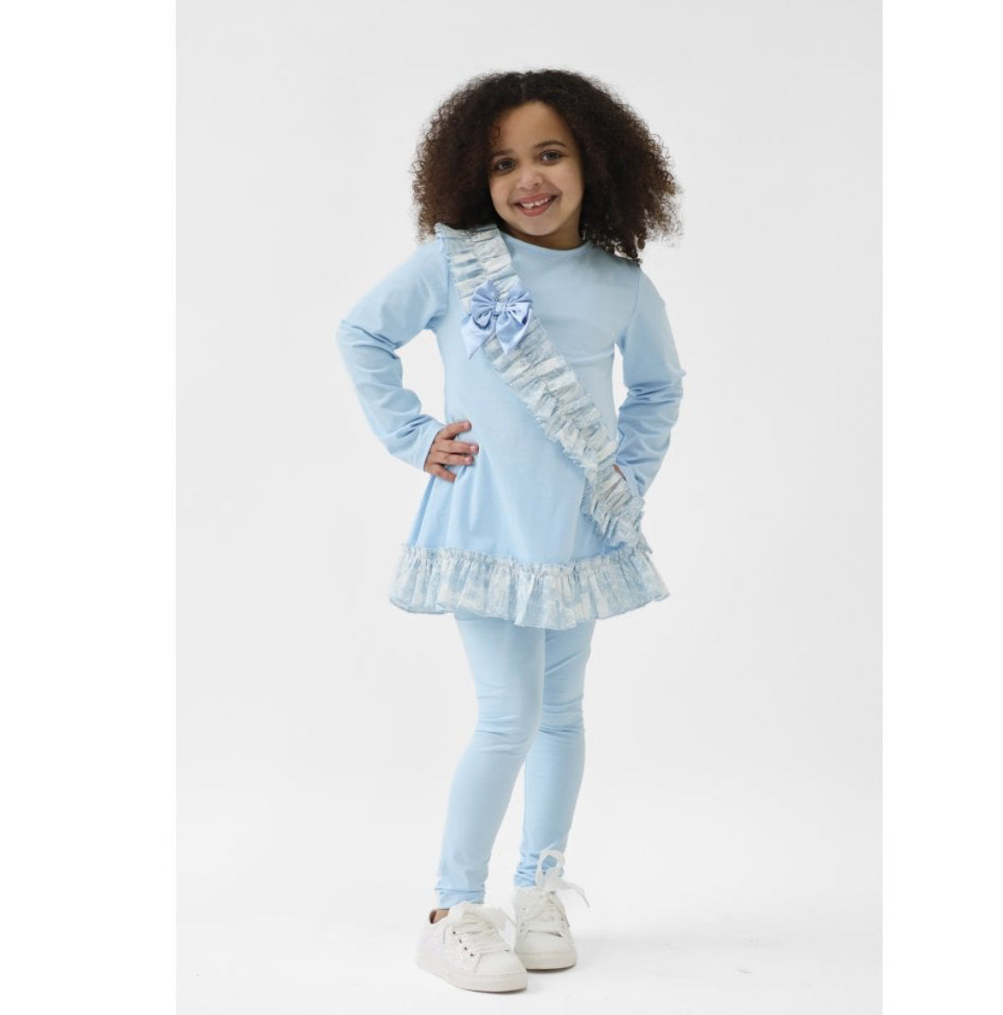 Harris Kids Alba Blue Legging Set