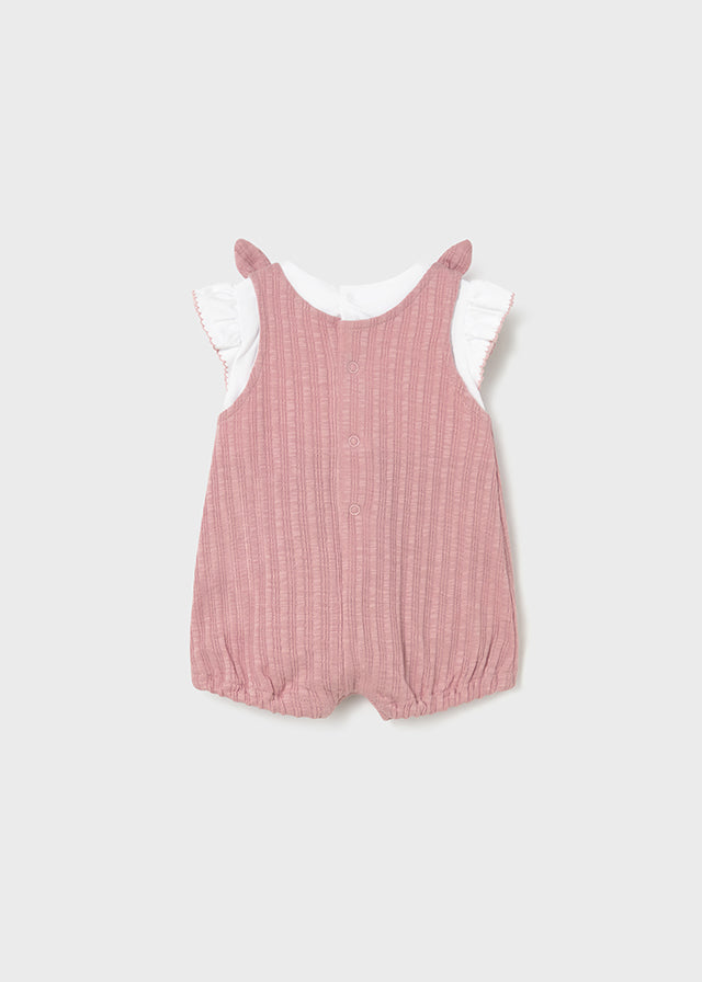 Mayoral Pink Romper & T-shirt