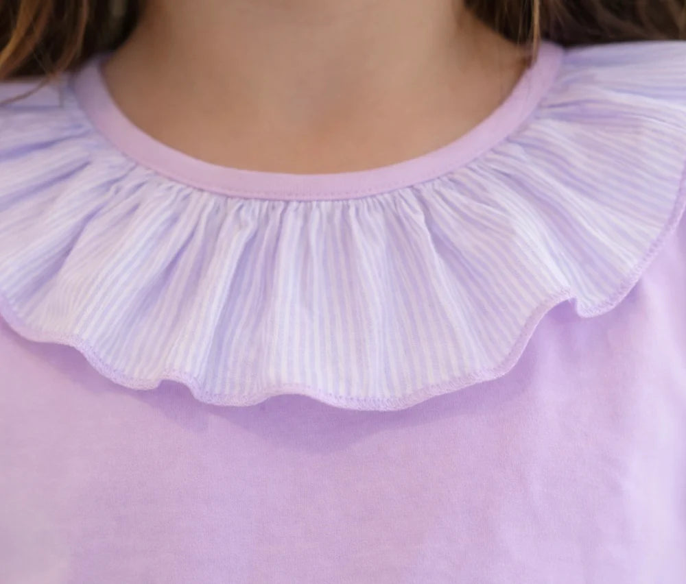 Harris Kids Frill Lilac Shorts & Leggings Outfit