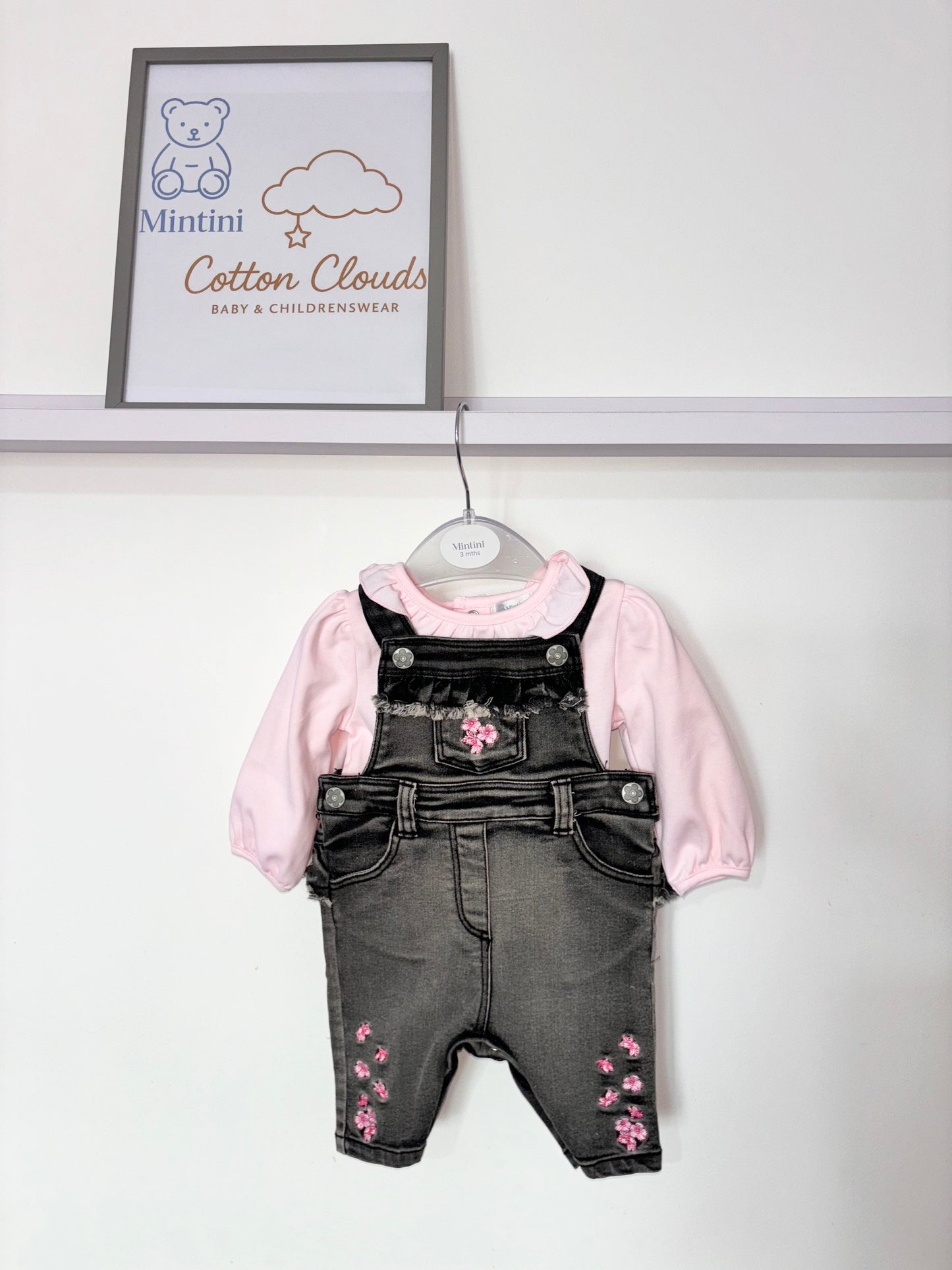 Mintini Denim Dungaree Set AW25