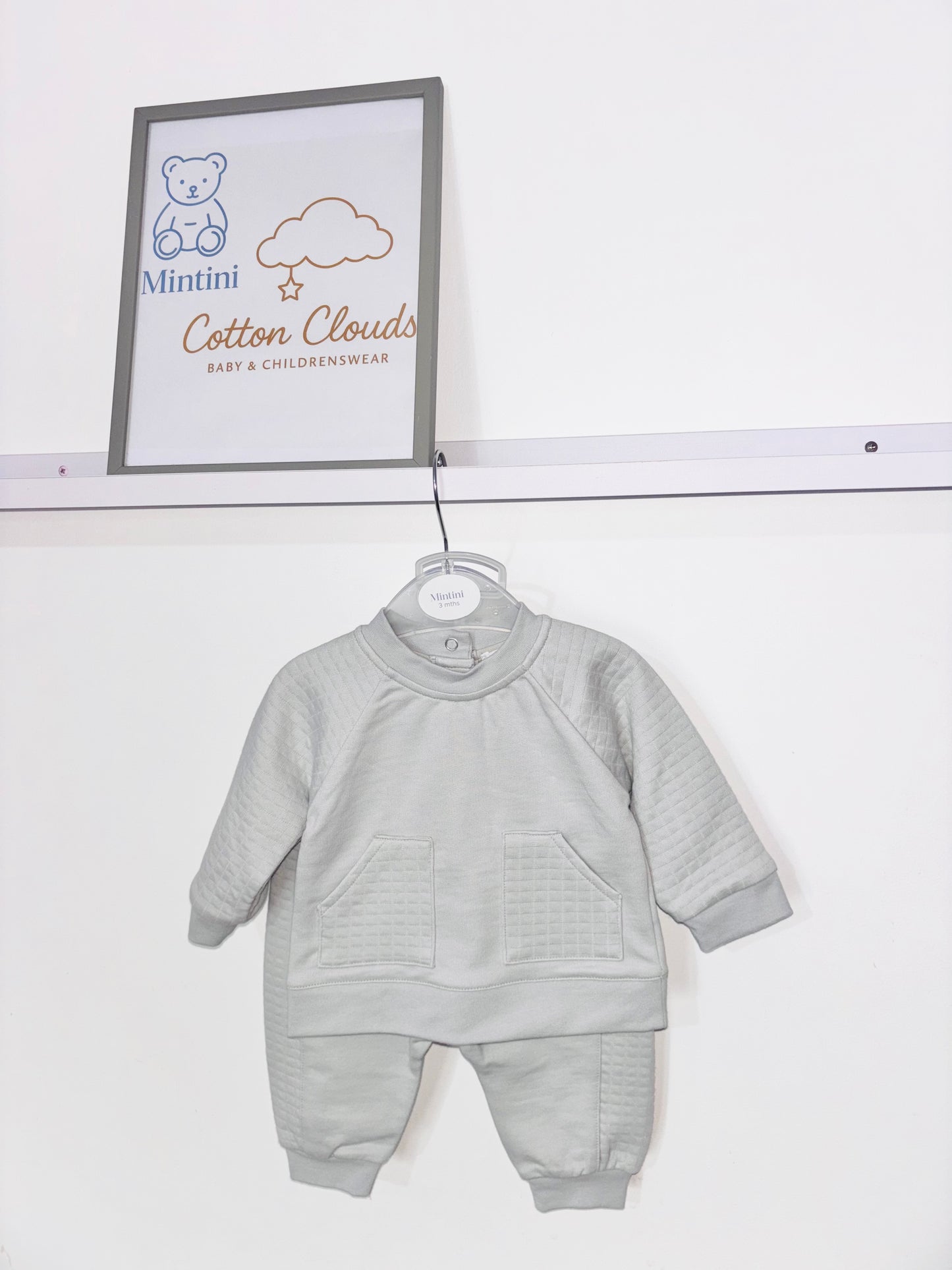 Mintini Grey Jog Suit AW25