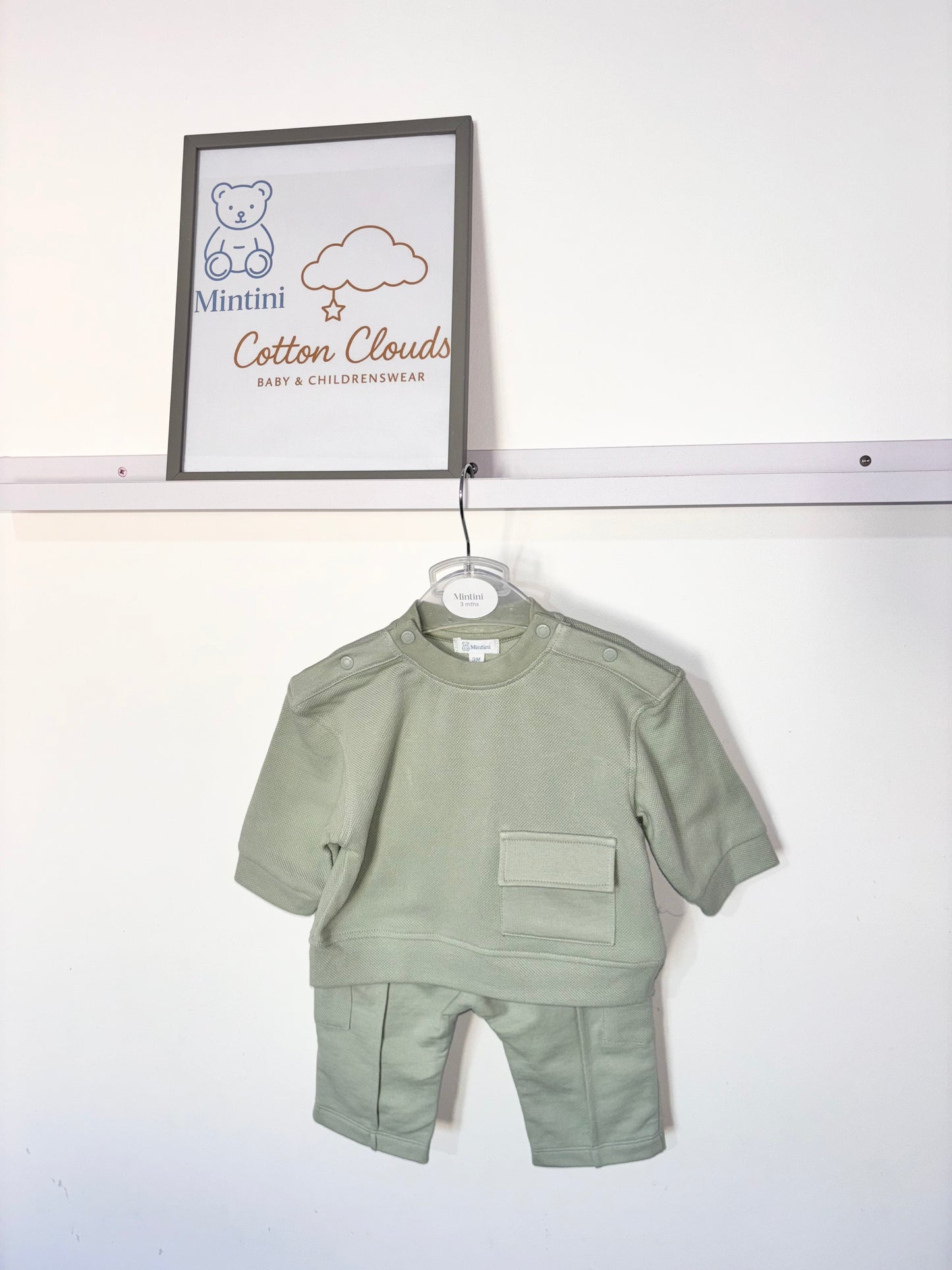 Mintini Sage Green Jogsuit AW25