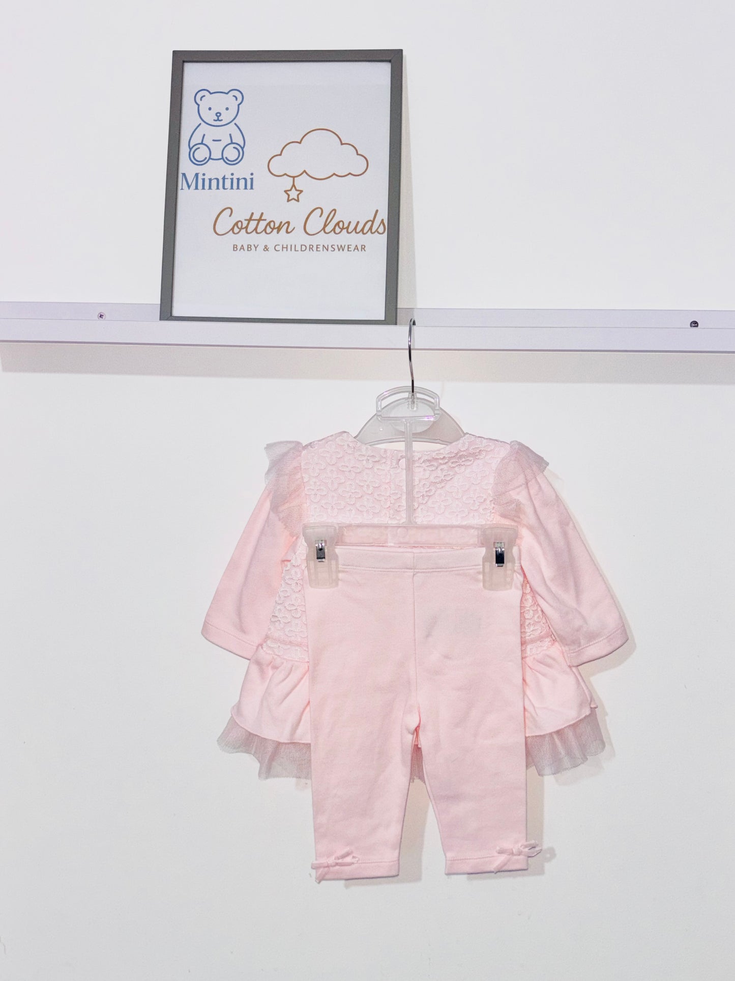 Mintini Pink Pearl Legging Set AW25