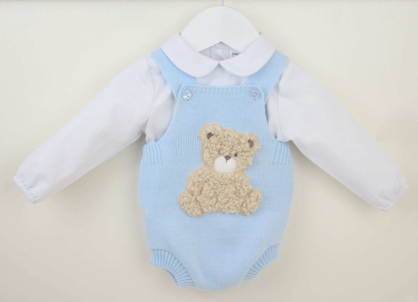 Pex Blue Bear Dungaree Set