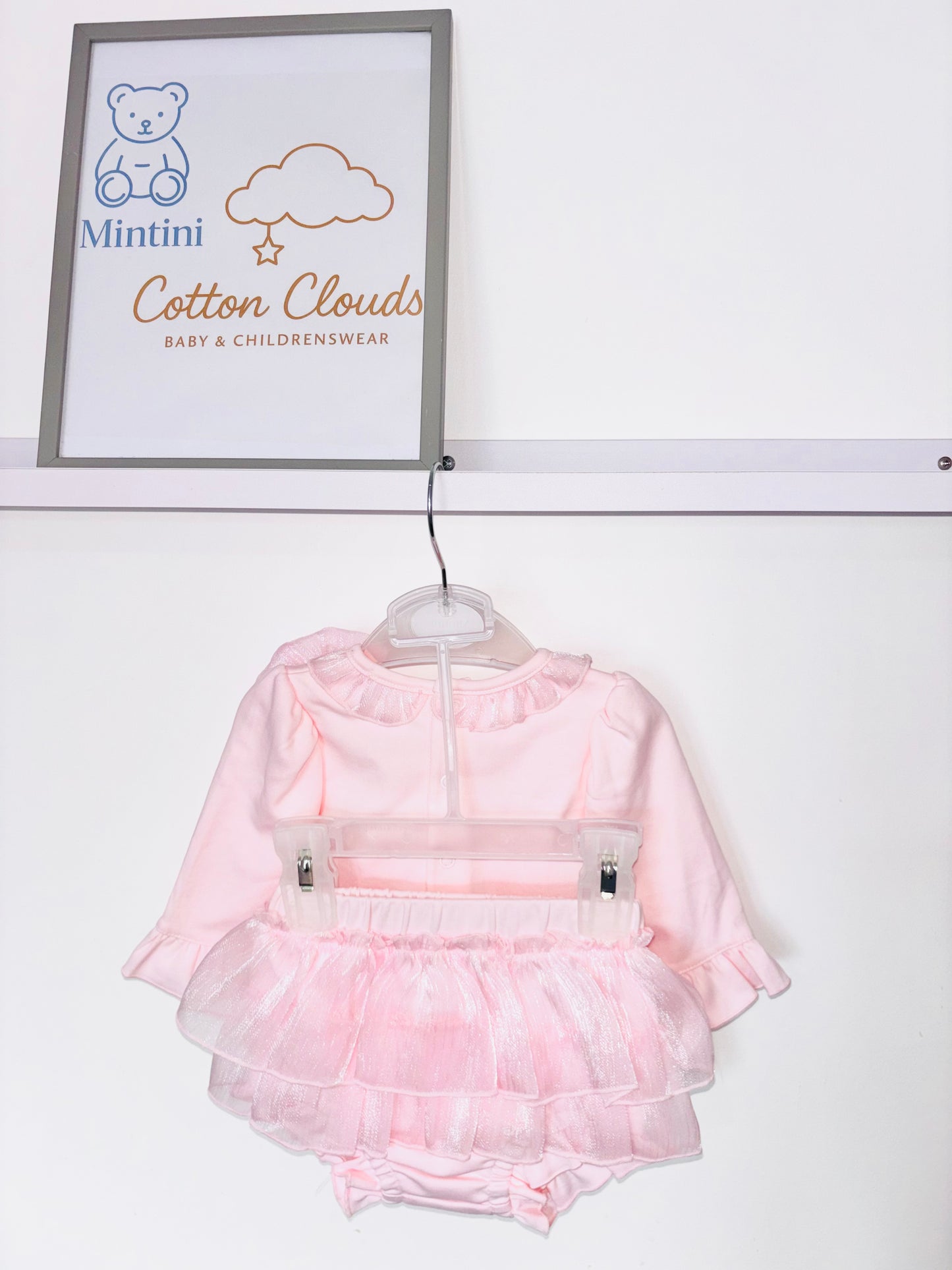 Mintini Pink Bow Jam Pant Set AW25