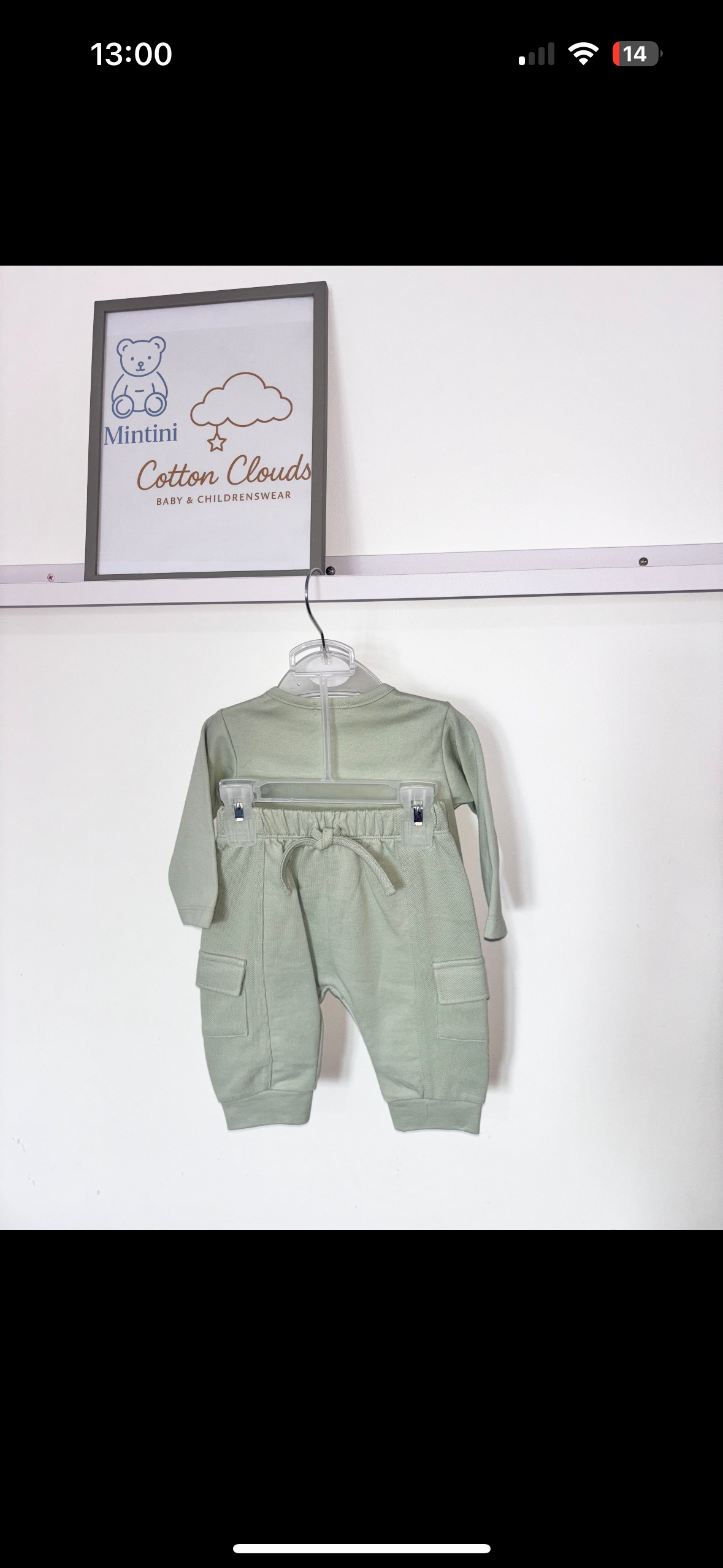 Mintini Sage Green Jogsuit