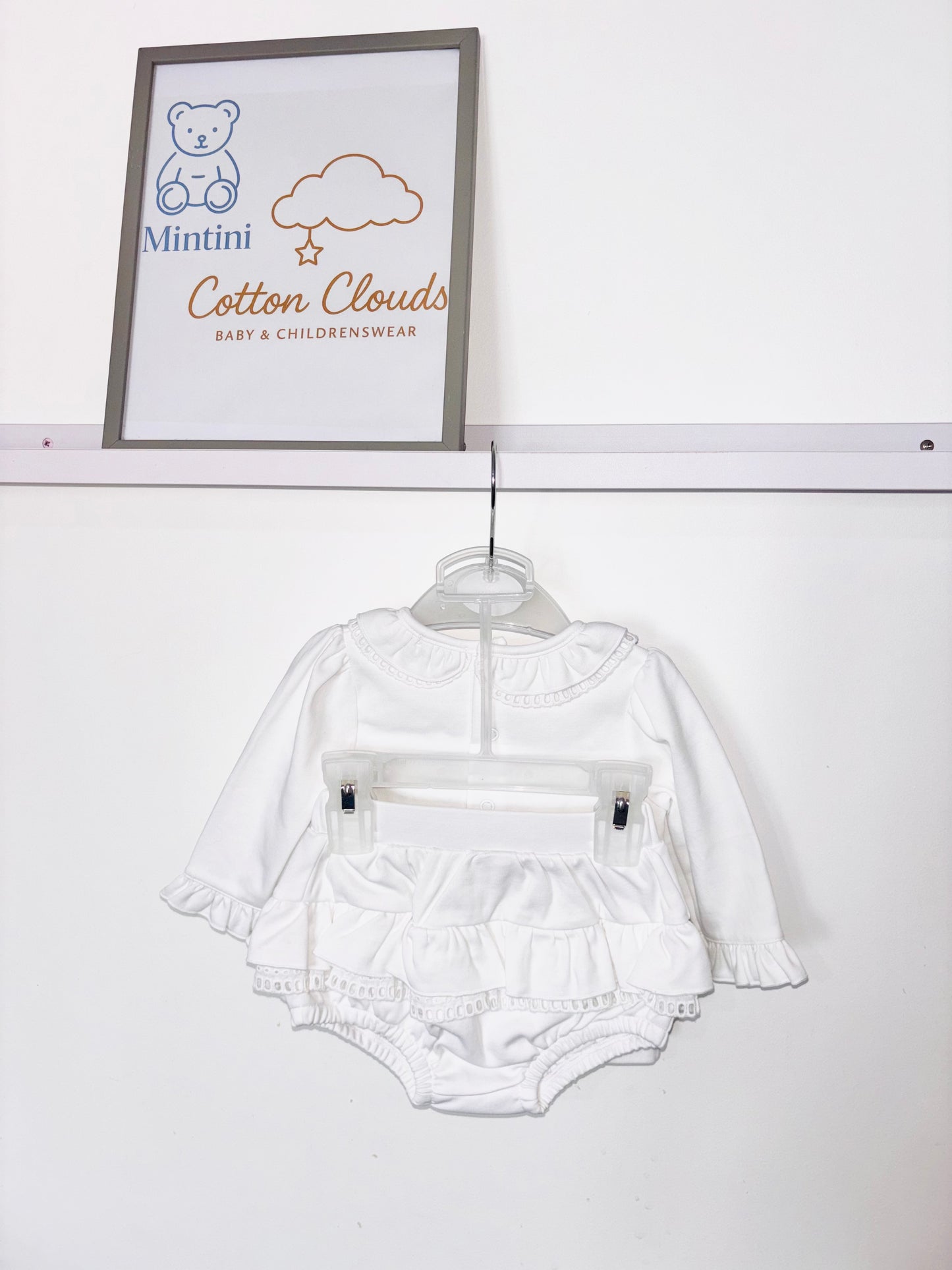 Mintini White Jam Pant Set AW25