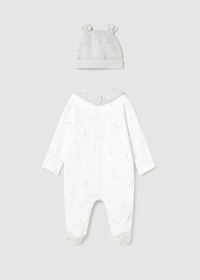 Mayoral Swan Sleepsuit Set