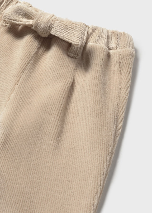 Mayoral Beige Bear Trouser Set