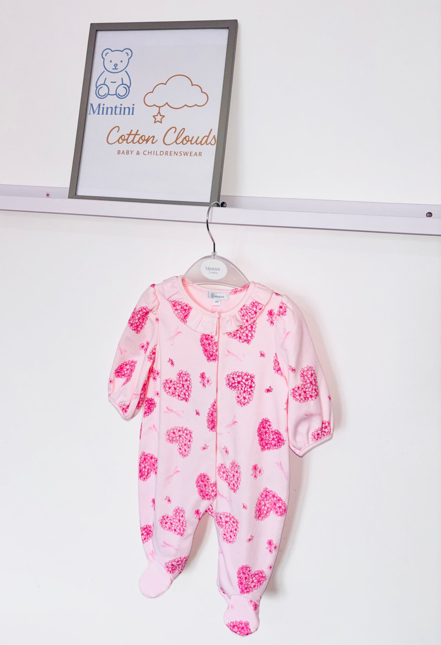 Mintini Heart Onesie AW25