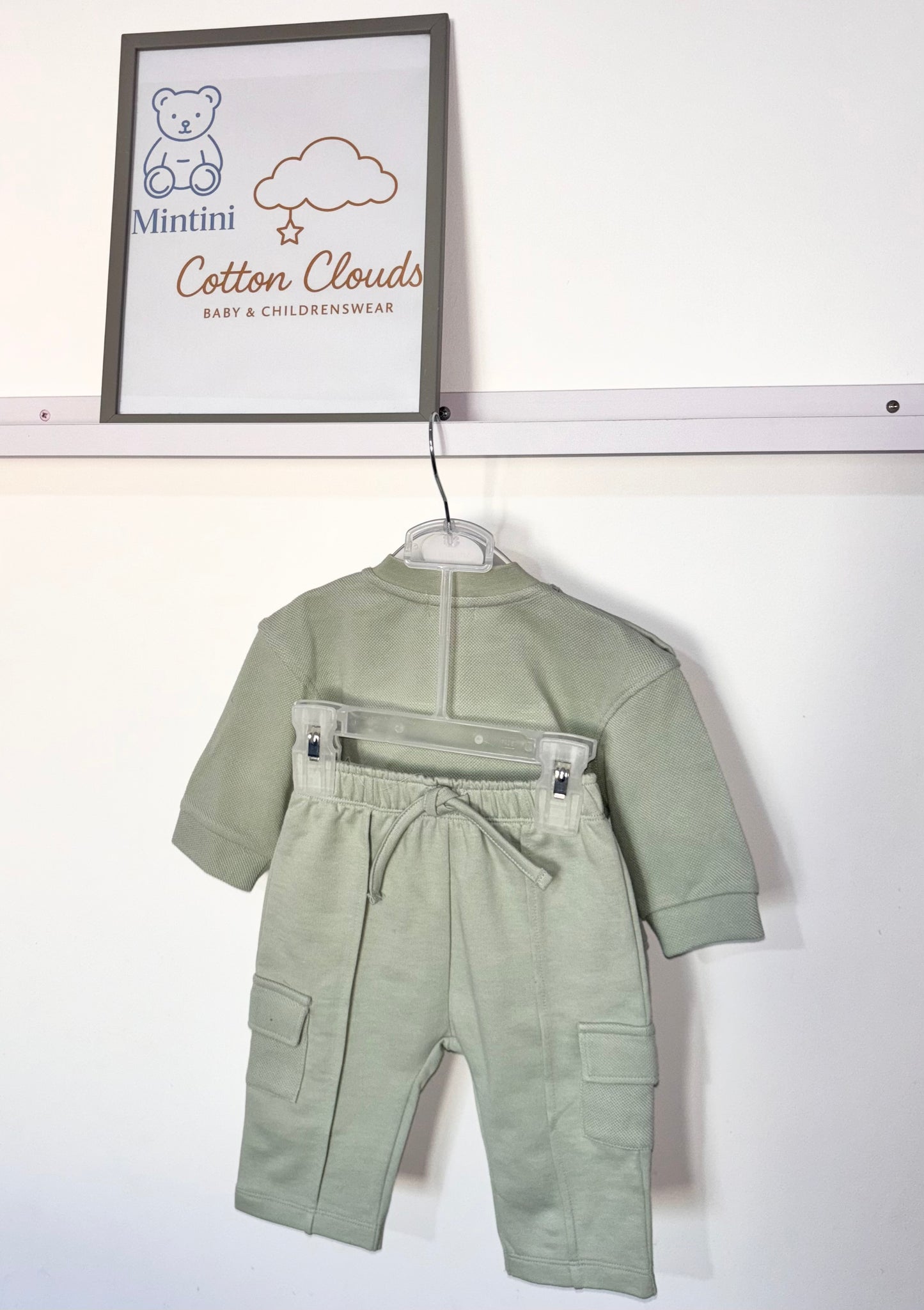 Mintini Sage Green Jogsuit AW25