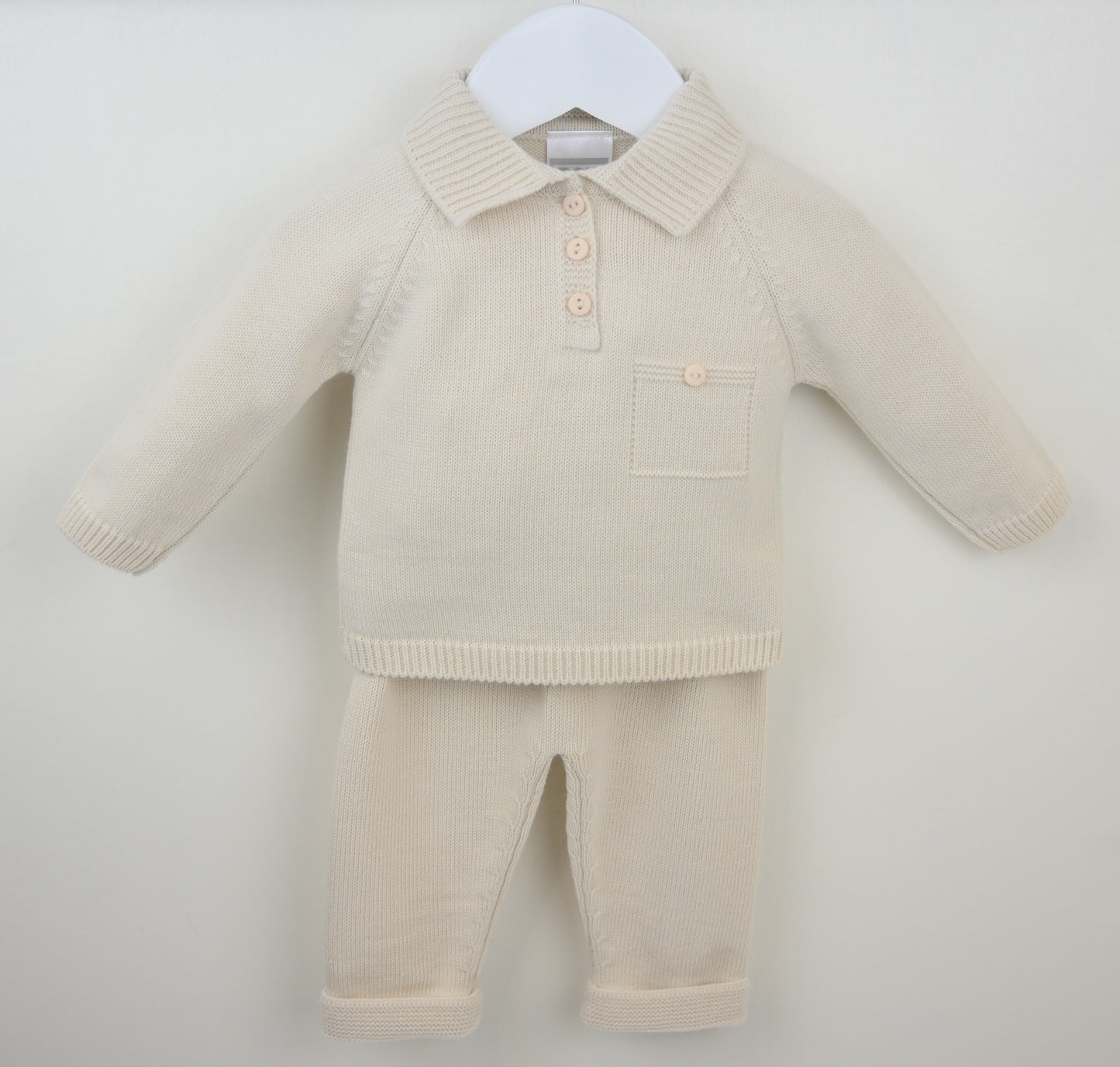 Preorder Pex Beige Louis Knitted Outfit