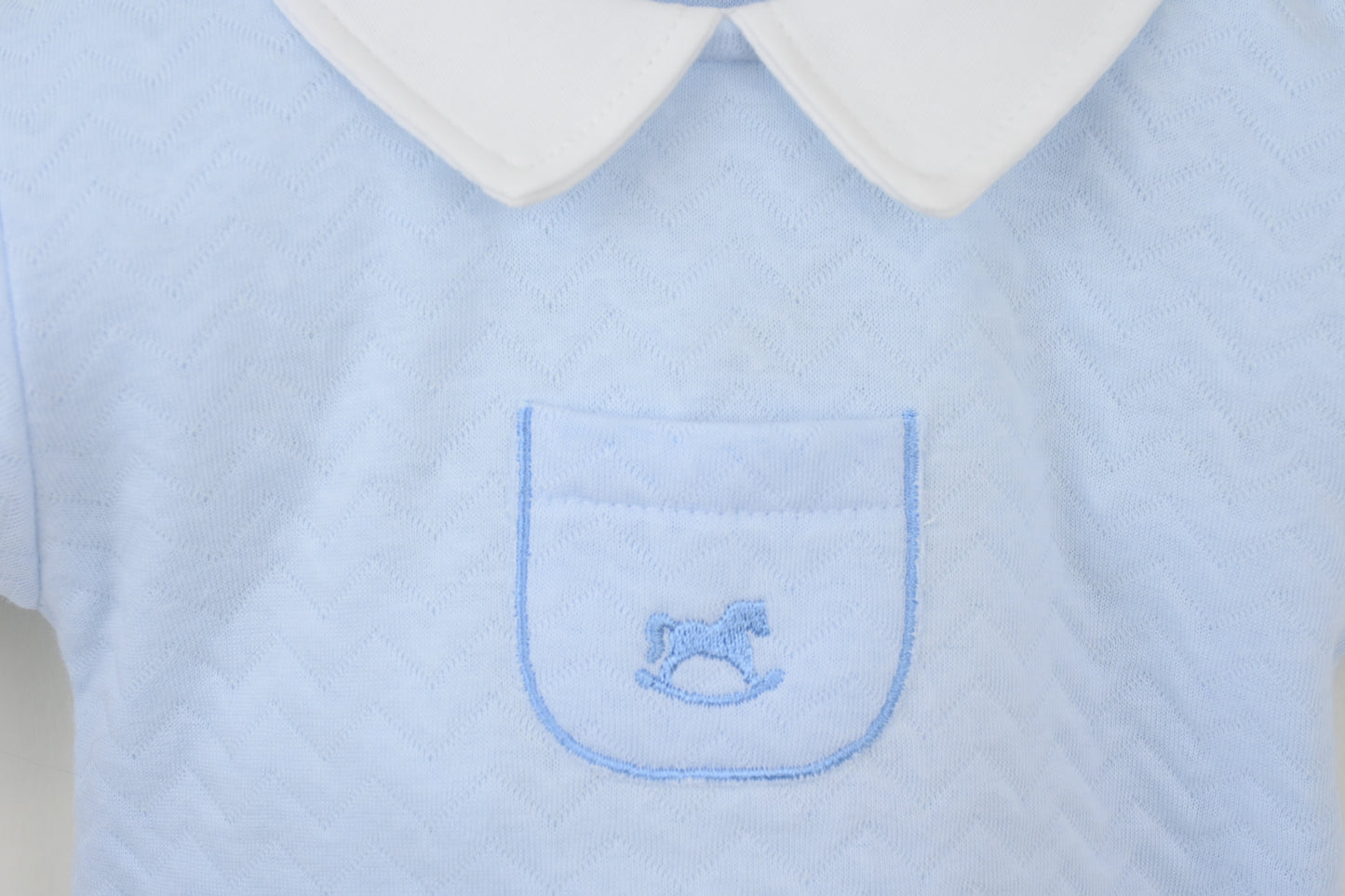 Pex Blue Rocking Horse Trouser Set