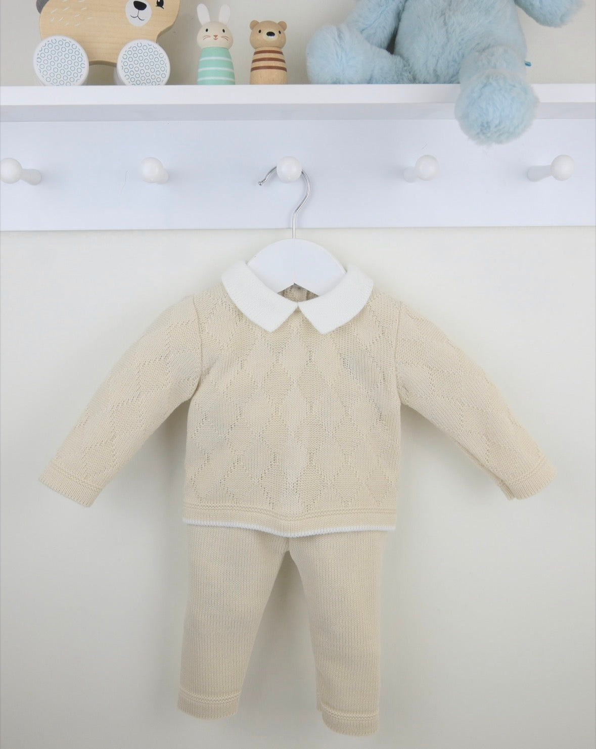 Pex Beige Benson Trouser Set