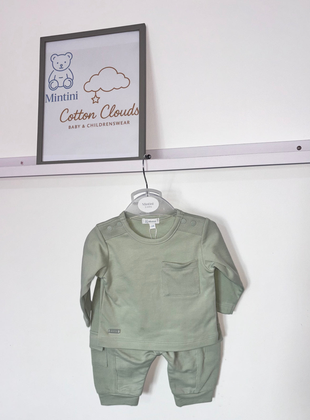 Mintini Sage Green Jogsuit