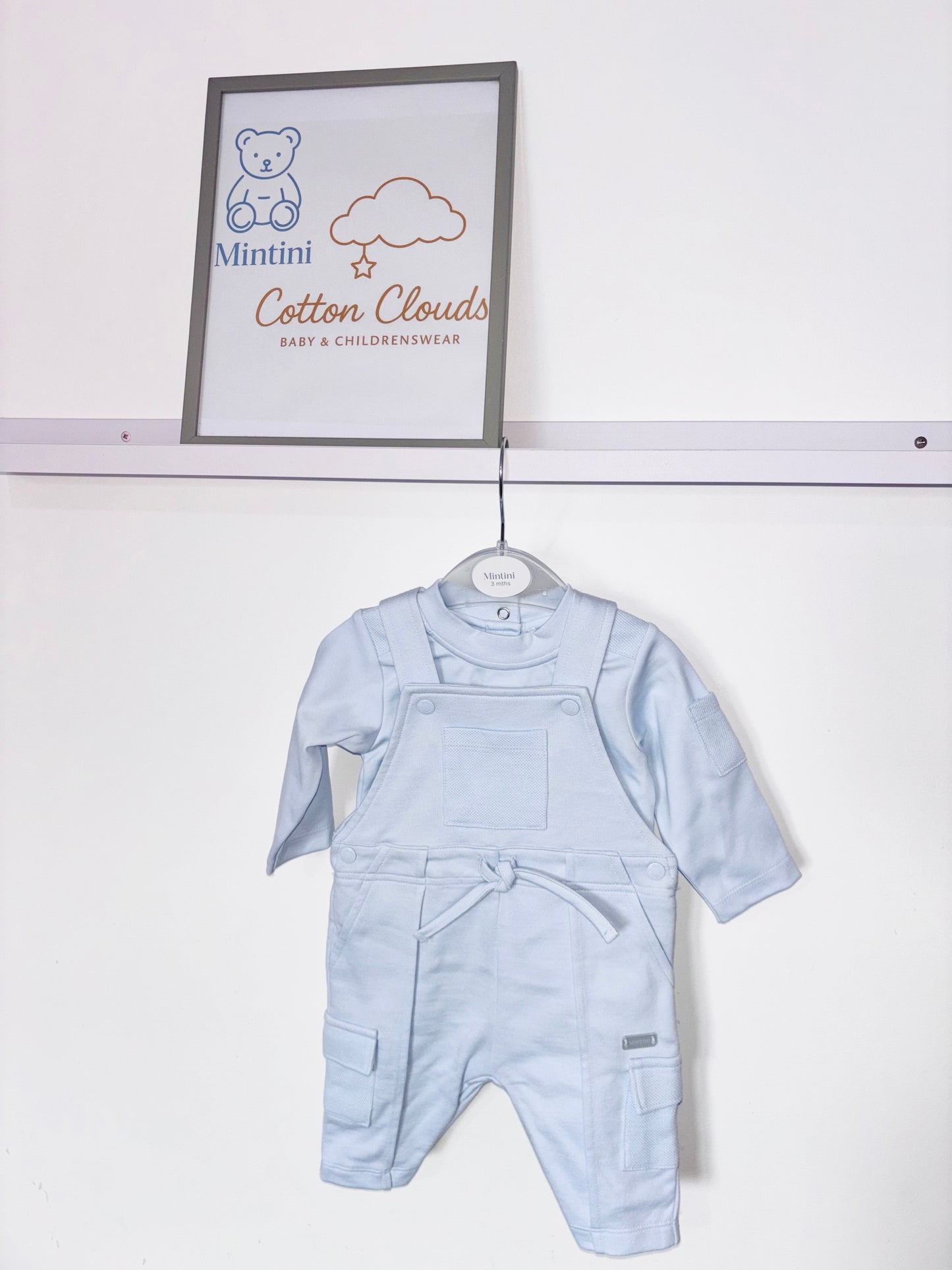 Mintini Blue Dungaree AW25