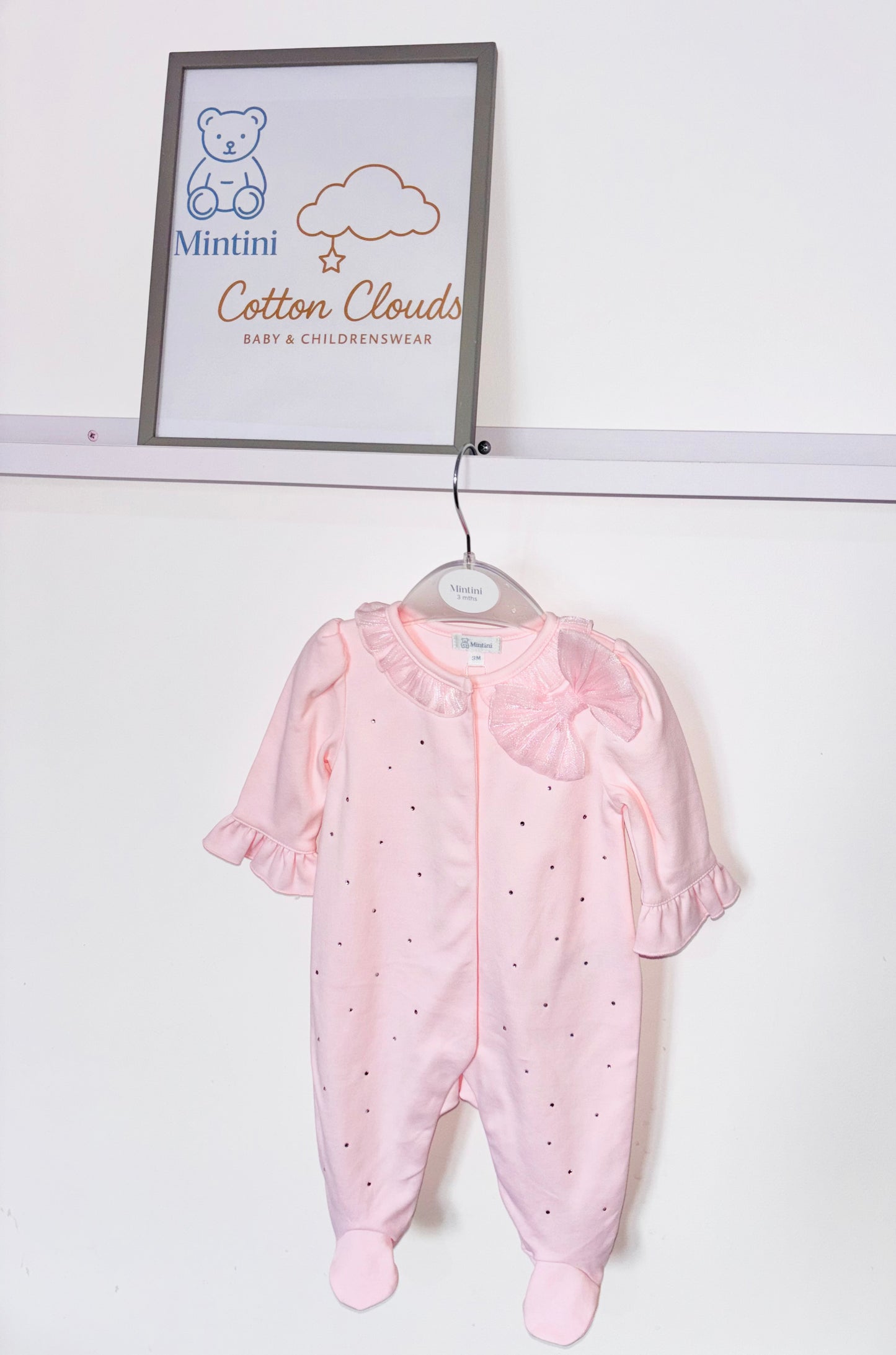Mintini Pink Bow All in One