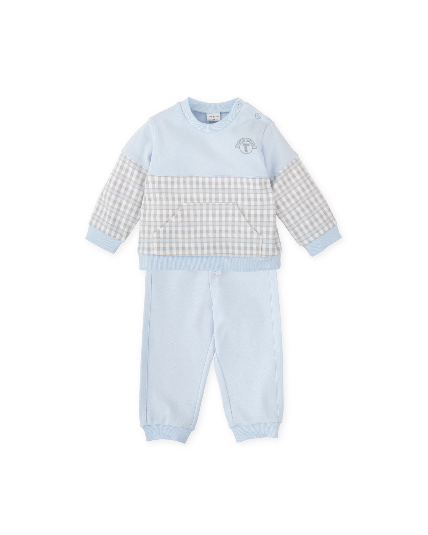 Tutto Piccolo Blue Check Outfit