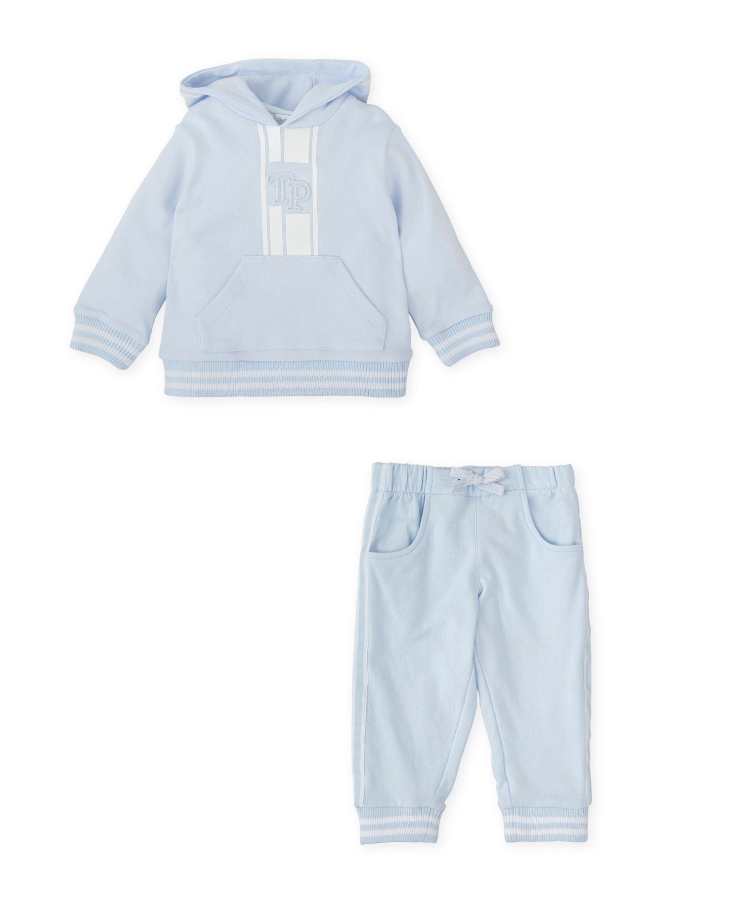 Tutto Piccolo blue hooded set