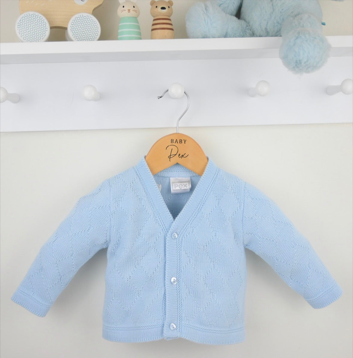 Pex Blue Benson Cardigan