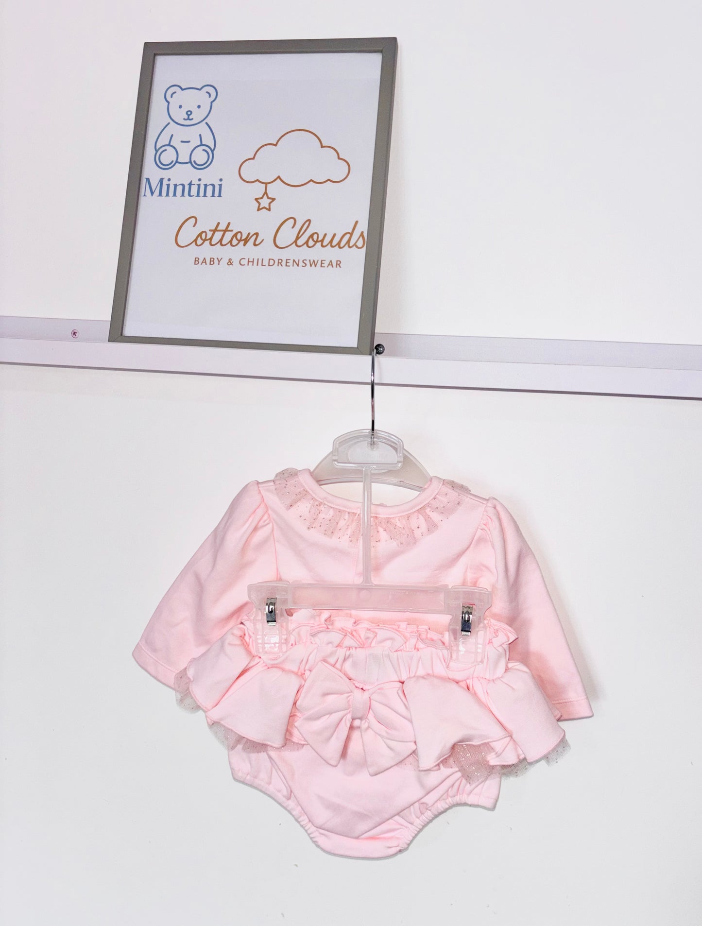 Mintini Pink Bow Jam Pant AW25 Set