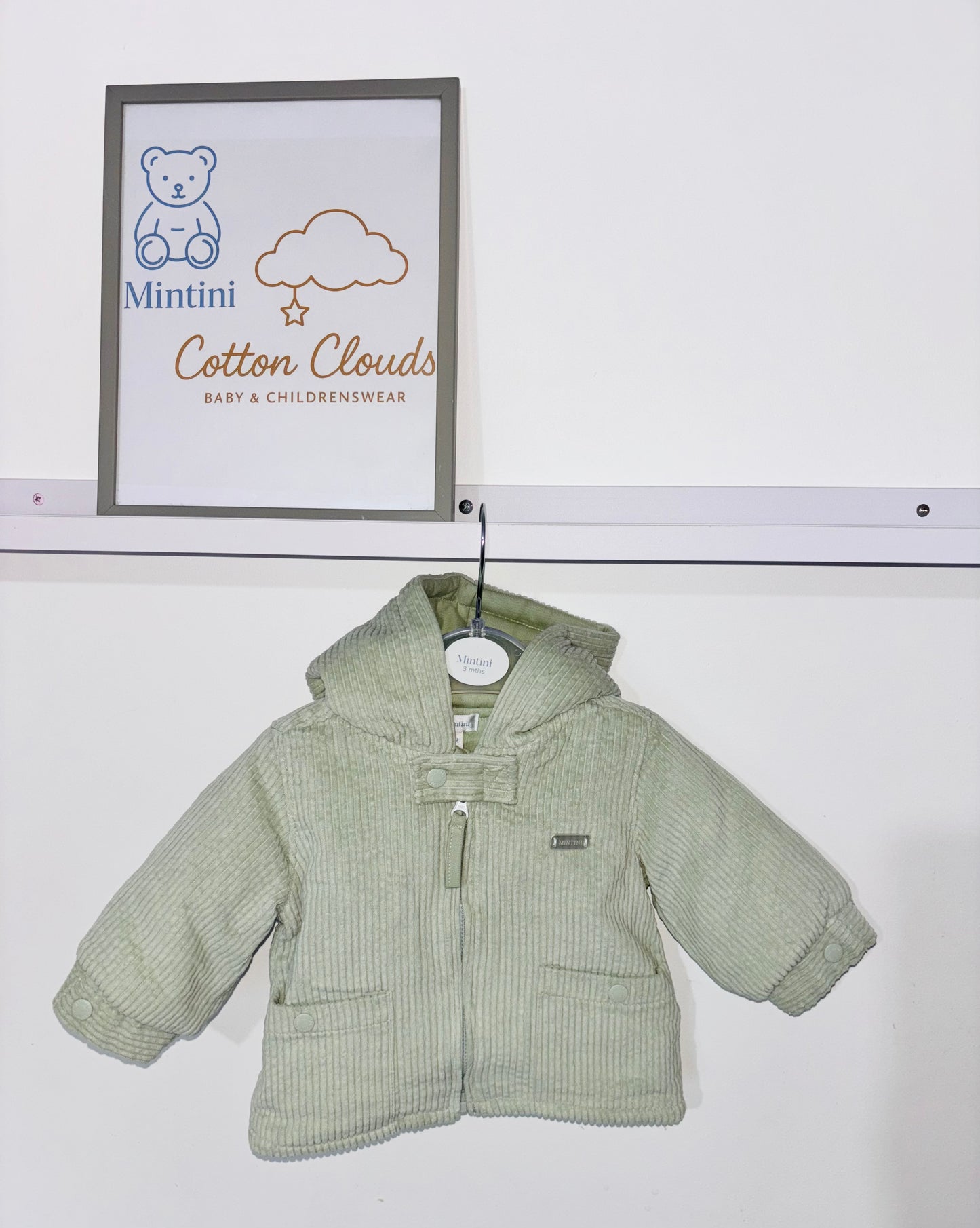 Mintini Sage Green AW25 Coat