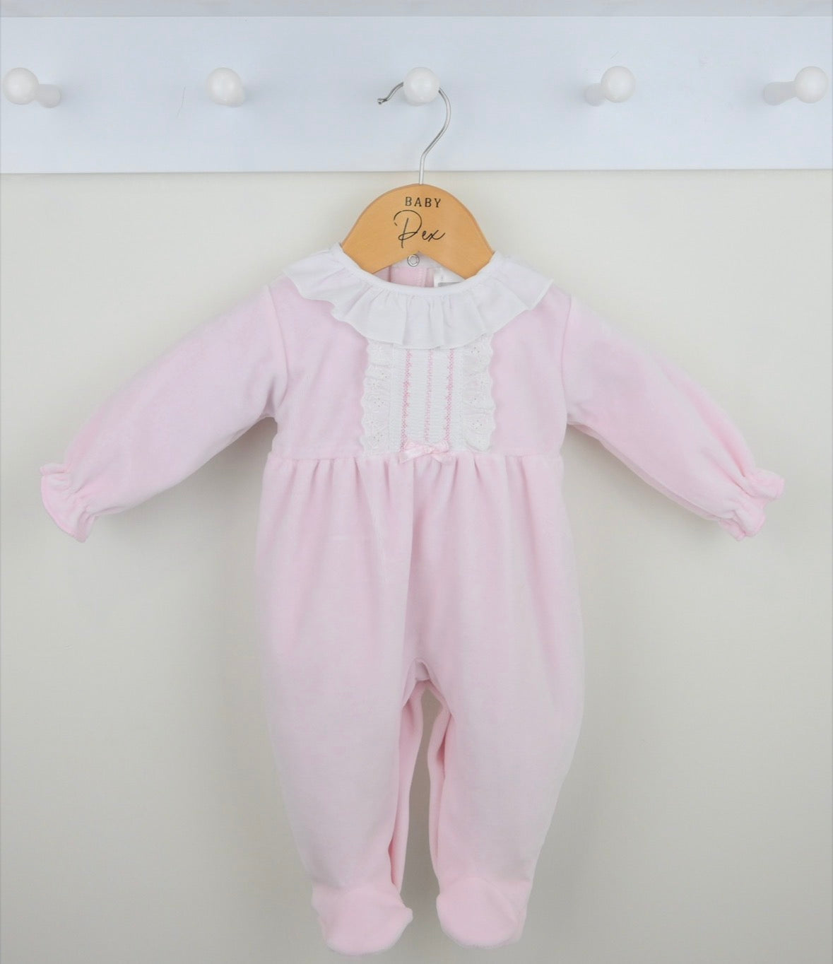 Hannah Pex Pink Sleepsuit