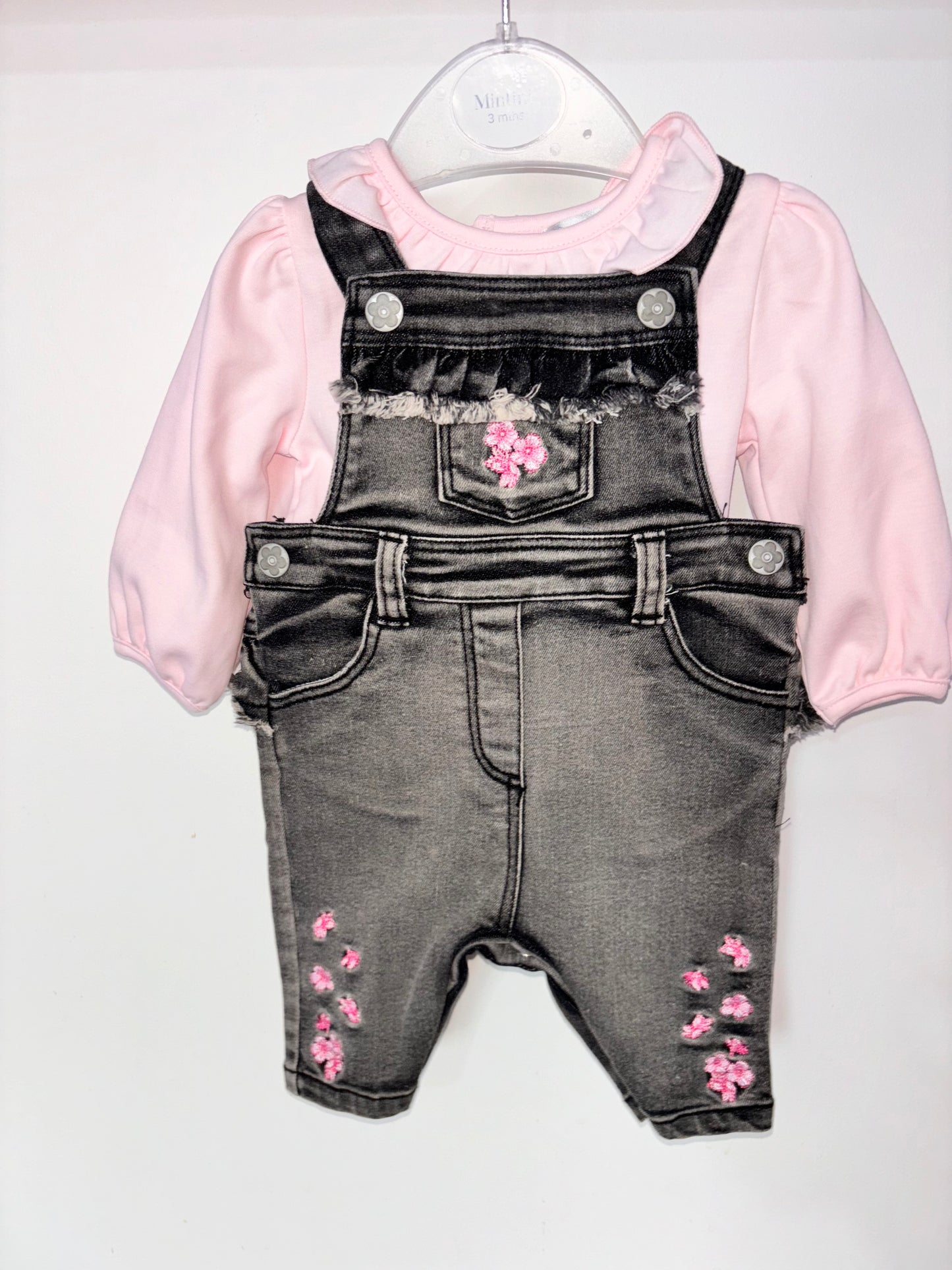Mintini Denim Dungaree Set AW25