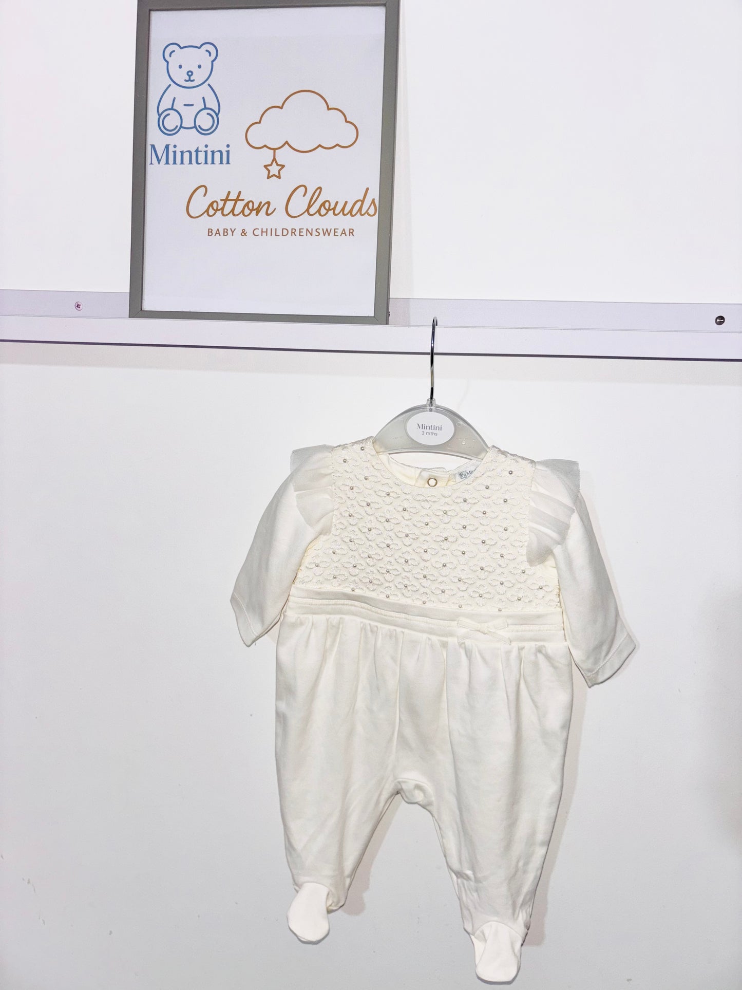 Mintini Ivory Onesie AW25
