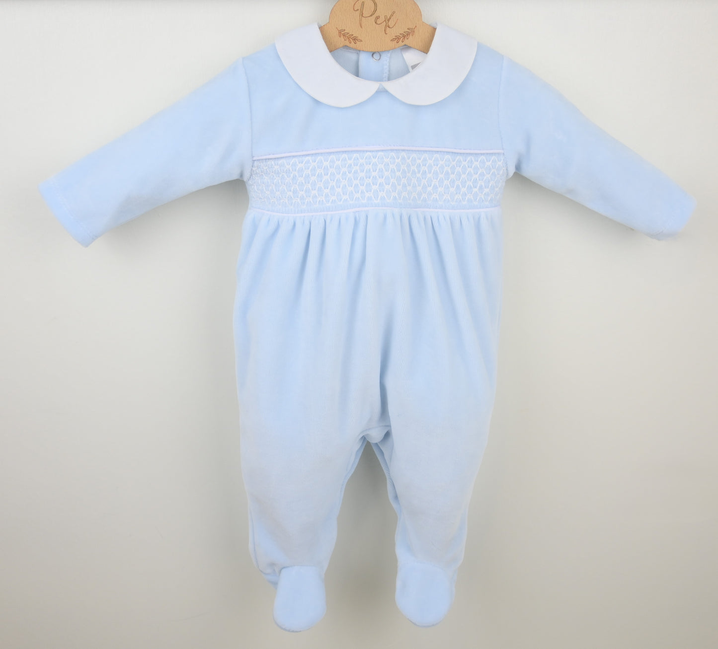 Preorder Pex Blue Albert Sleepsuit