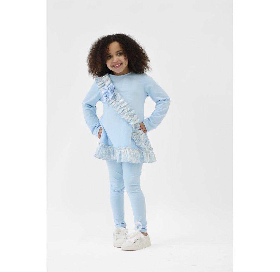 Harris Kids Alba Blue Legging Set