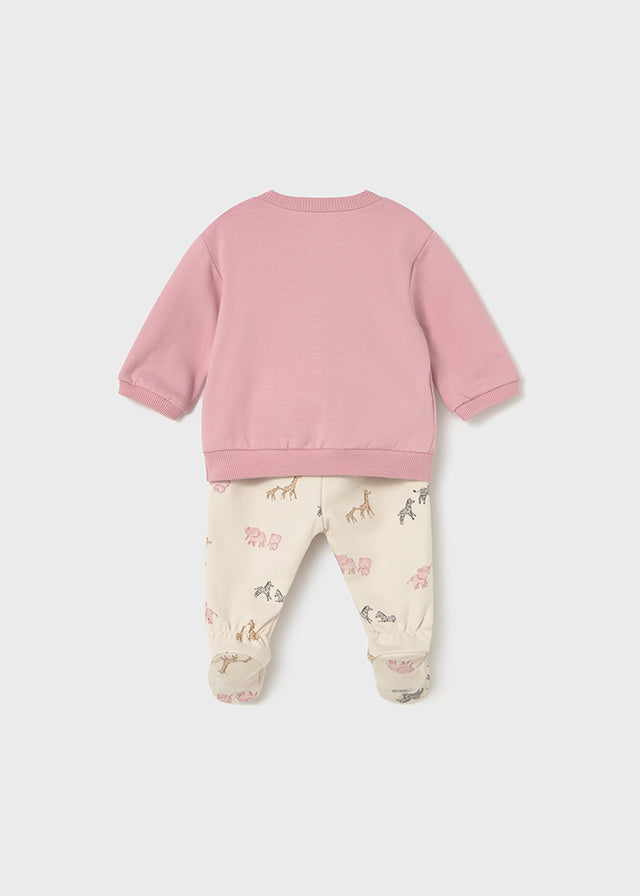 Mayoral Pink Safari Trouser Set
