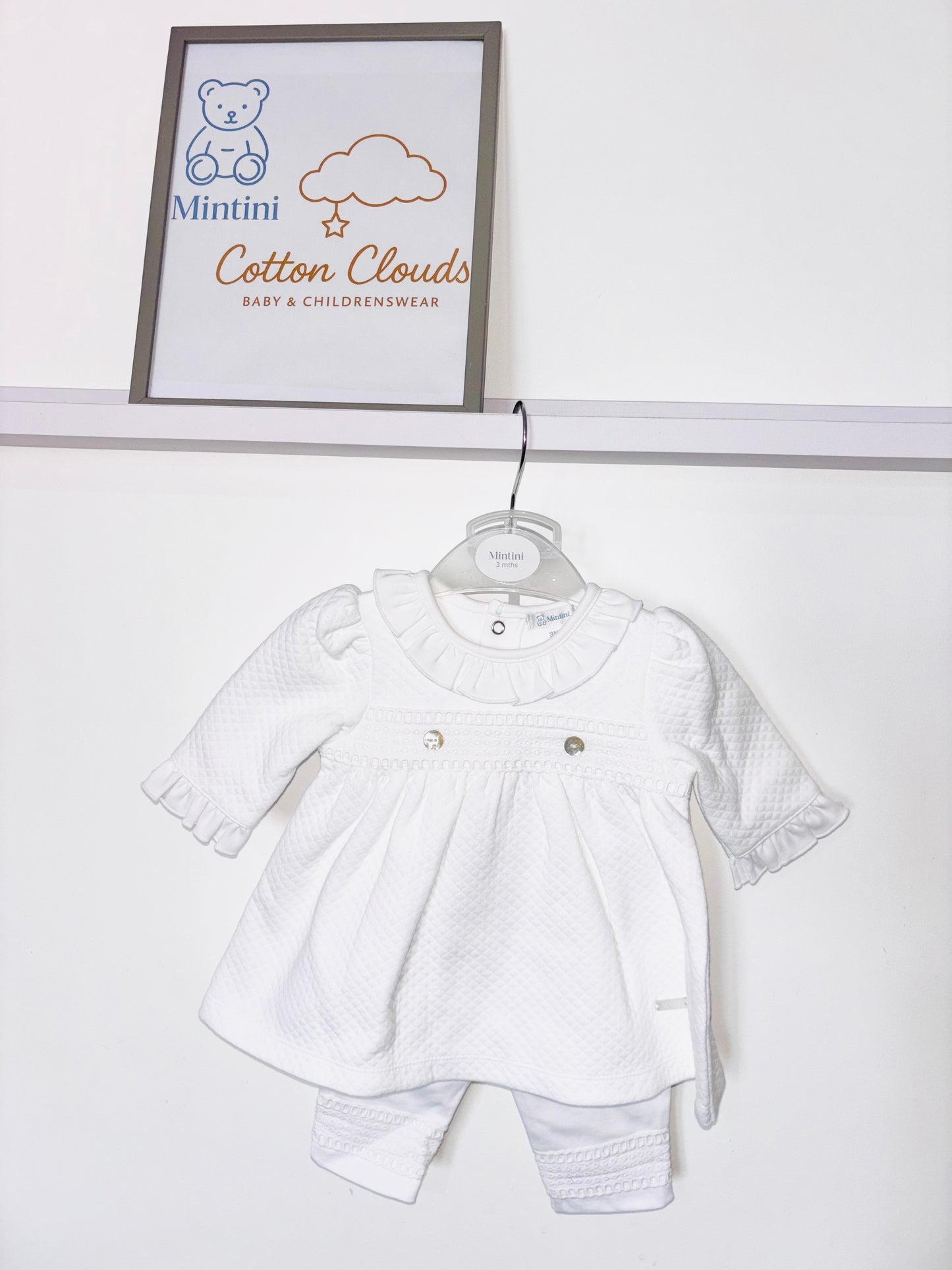 Mintini White Trouser Set AW25