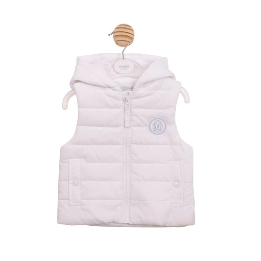 Mintini White Gilet