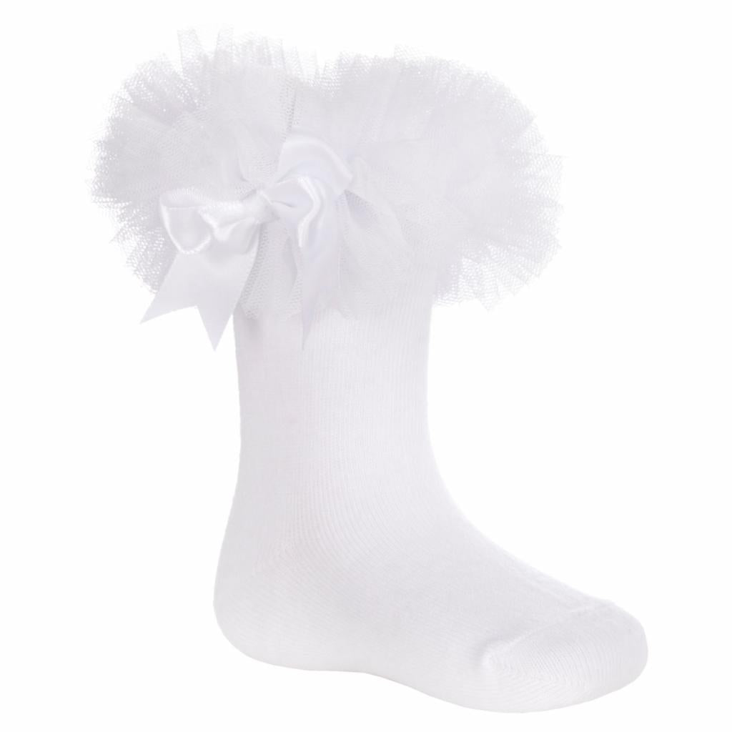 White Tutu Socks
