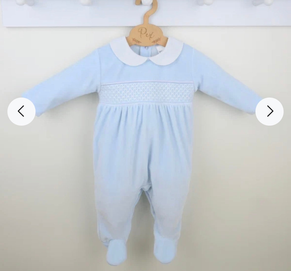 Pex Blue Albert Sleepsuit