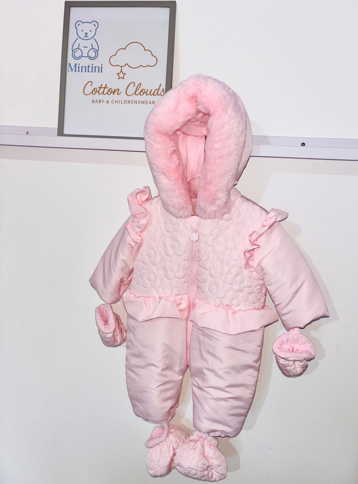 Mintini Pink AW25 Snowsuit
