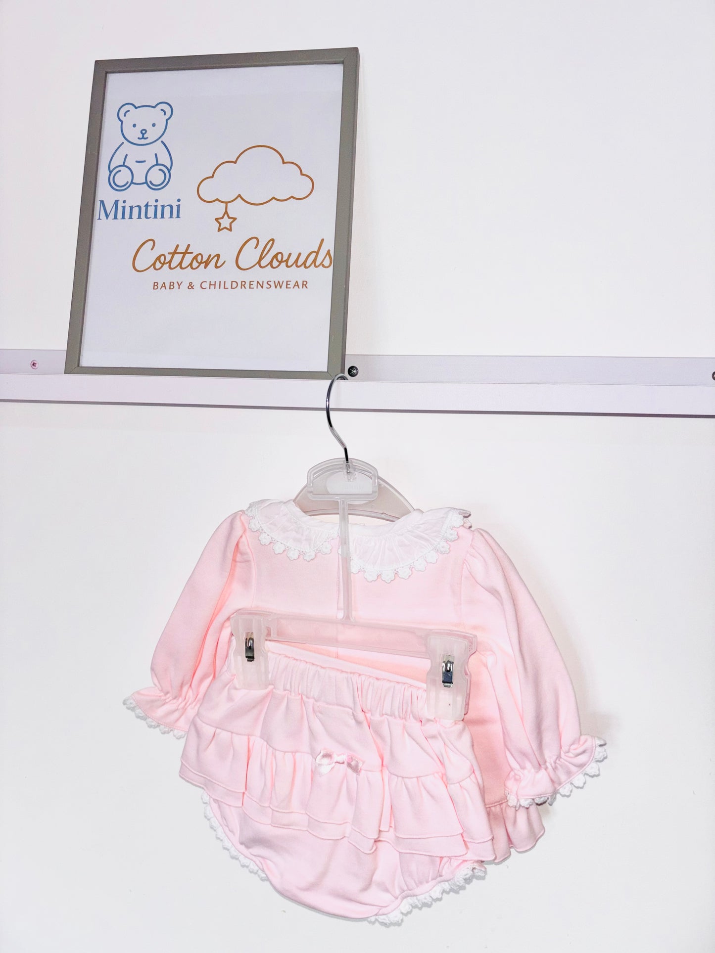 Mintini Pink Smock Jam Set