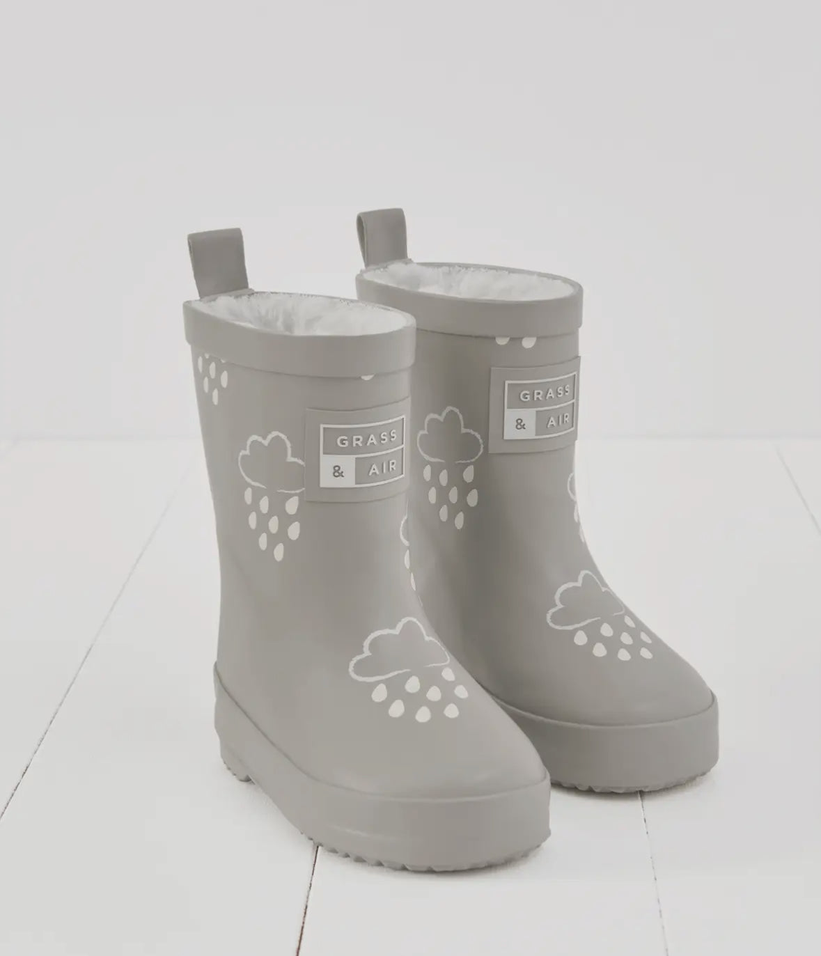 Grass & Air Grey Wellies
