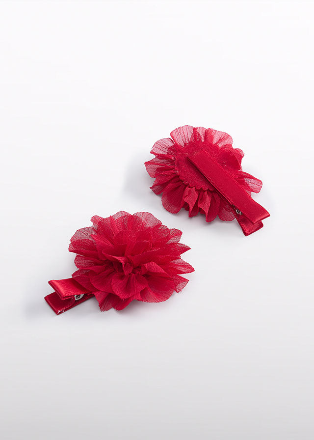 Abel & Lula Matching Hair Accessories - Red