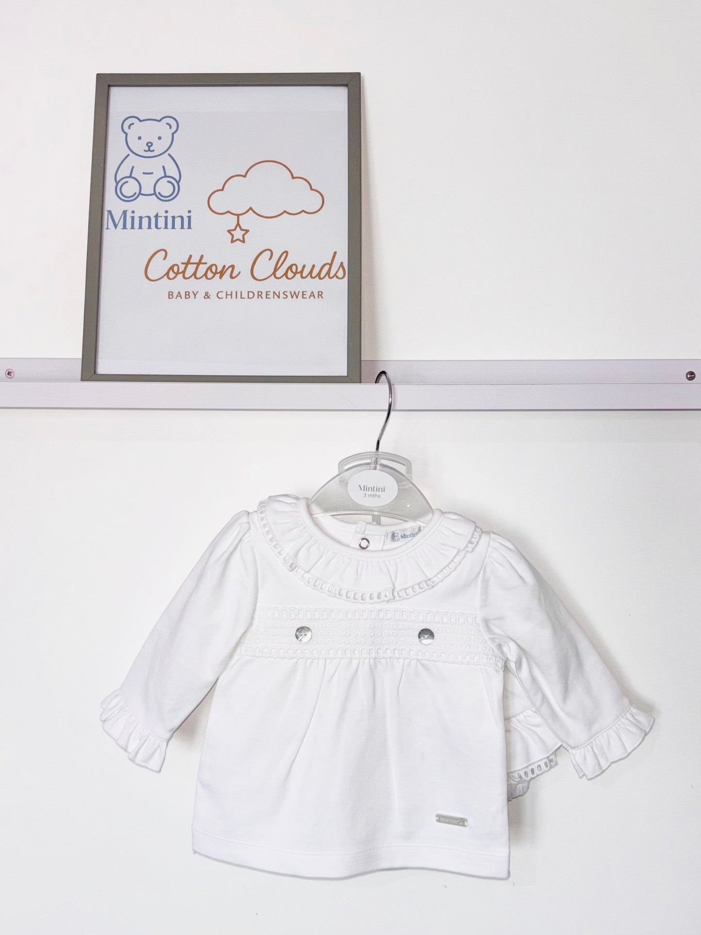 Mintini White Jam Pant Set AW25