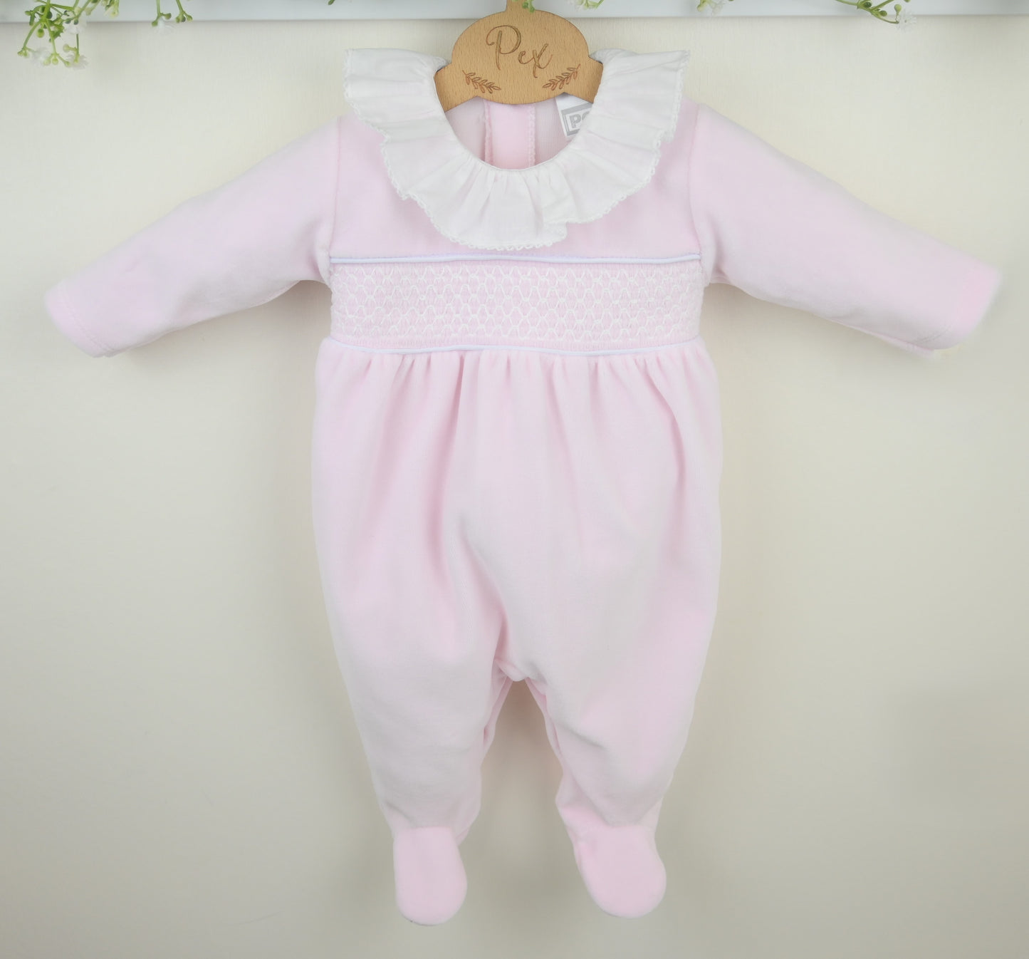 Preorder Pex Pink Evie Sleepsuit