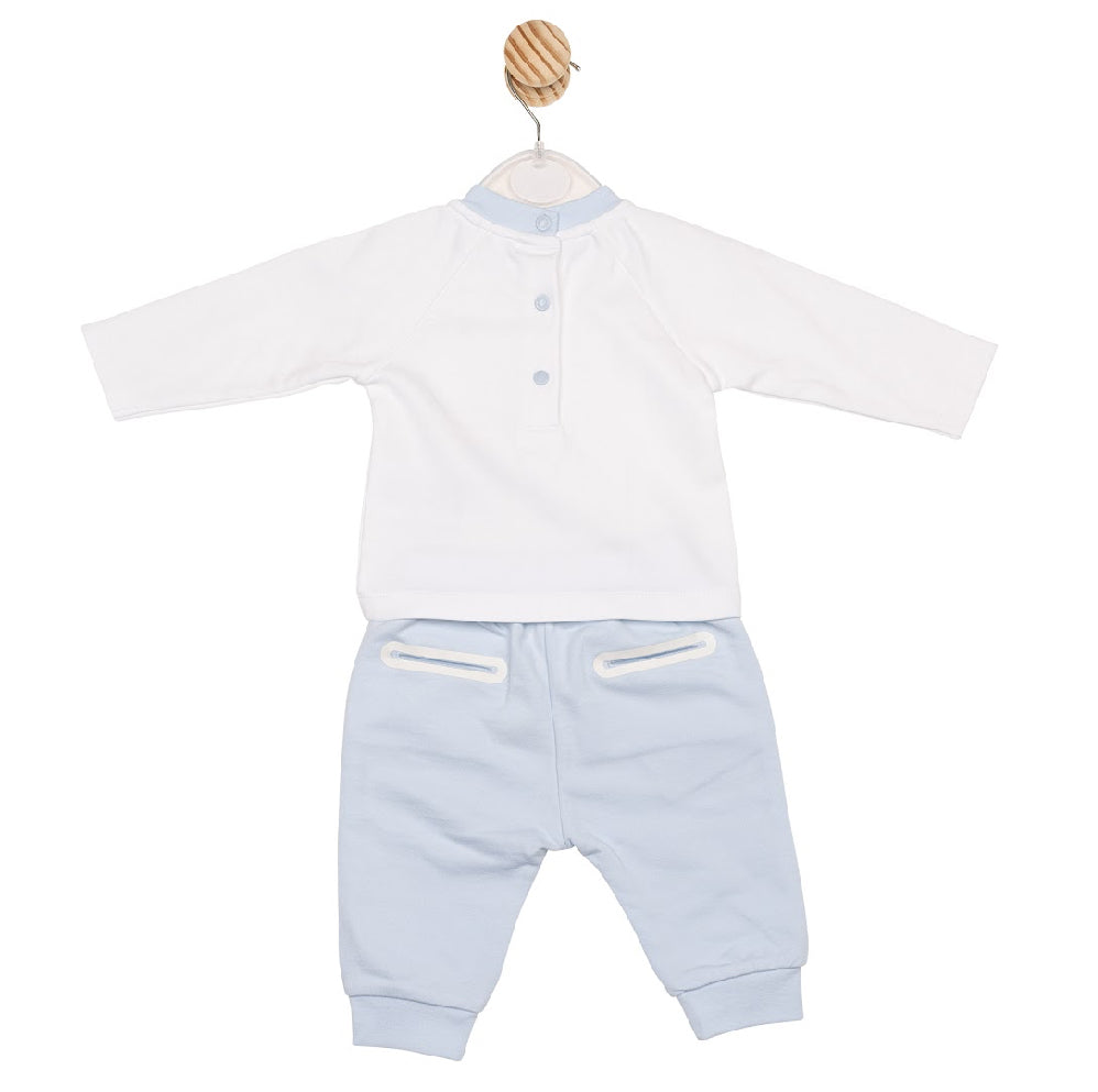 Mintini White Blue Jogset