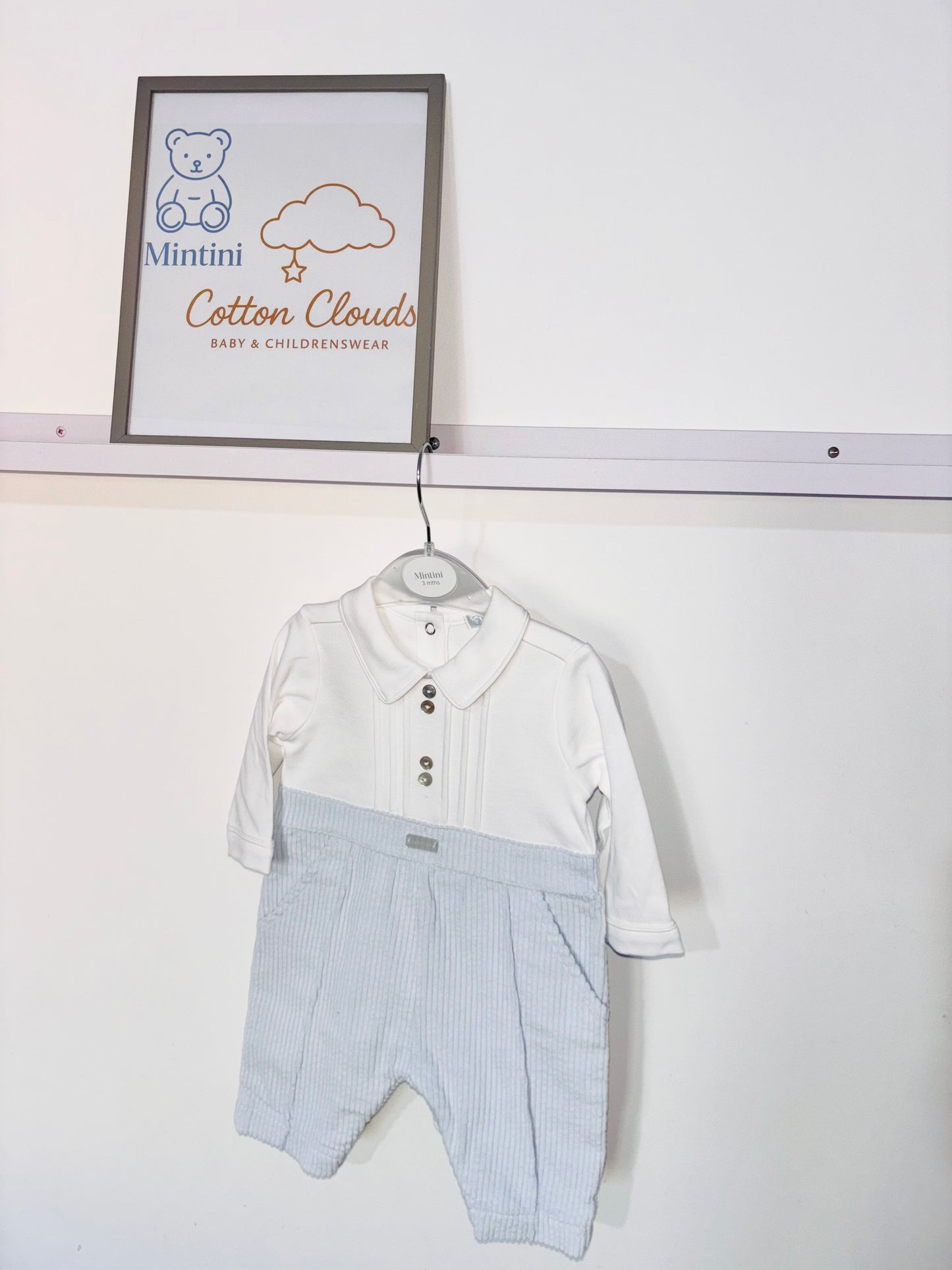 Mintini Blue Cord AW25 All in One