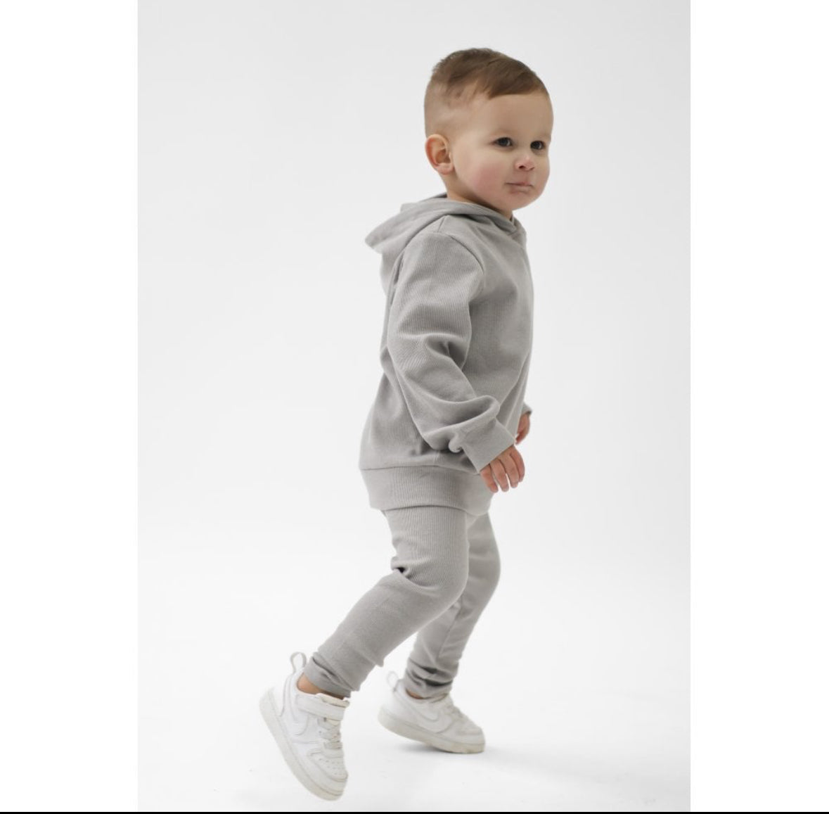 Harris Kids Stormi Grey Hoody Set