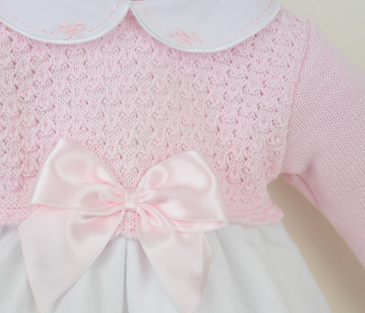 Pex Pink White Dress