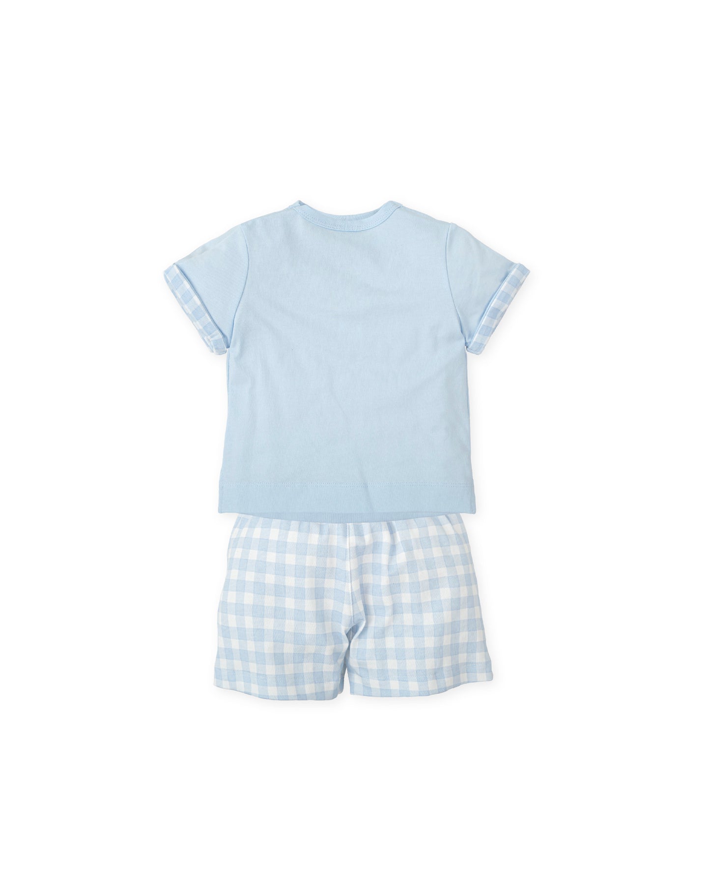 Tutto Piccolo Blue Shorts Set